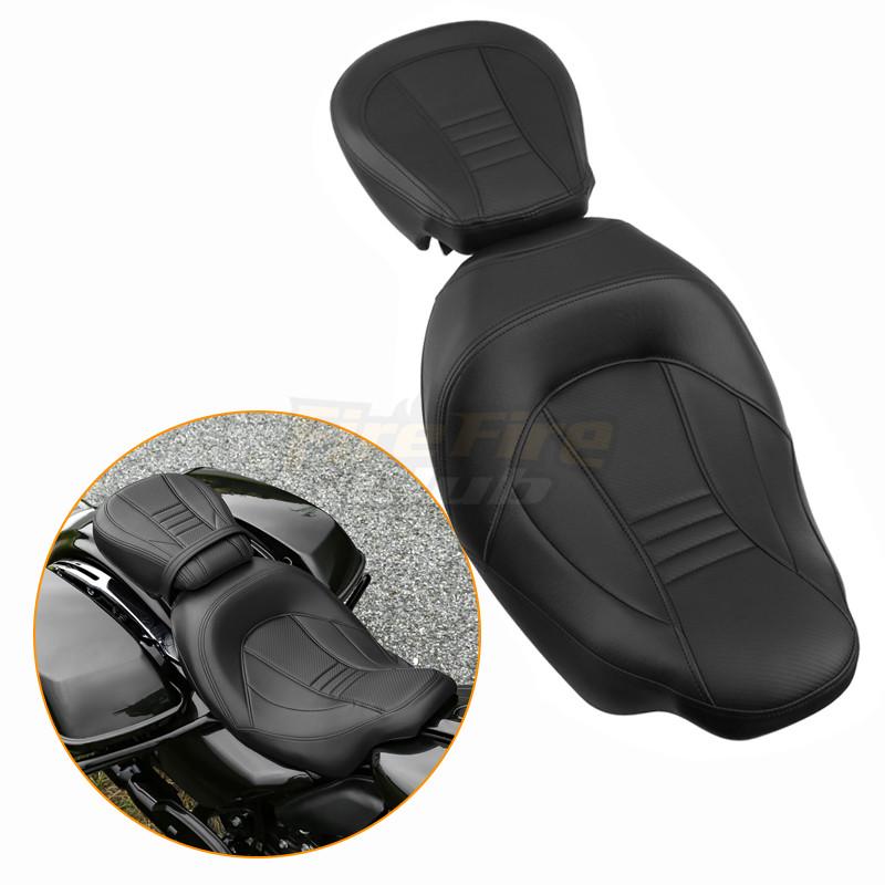 【並行輸入品】 ハーレーツーリングボストリート グライドロード クラシック 2009-2022 カスタム オートバイ 後部座席運転席_1