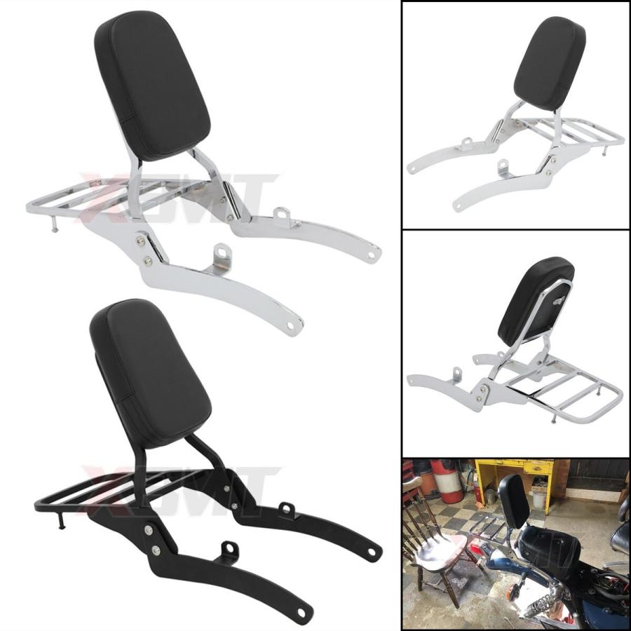 【並行輸入品】 ヤマハ virago 400 535 xv400 xv535 オール年 カスタム ラゲッジラック リアバックレストの画像