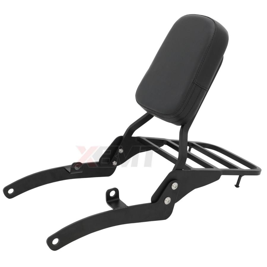 【並行輸入品】 ヤマハ virago 400 535 xv400 xv535 オール年 カスタム ラゲッジラック リアバックレストの画像