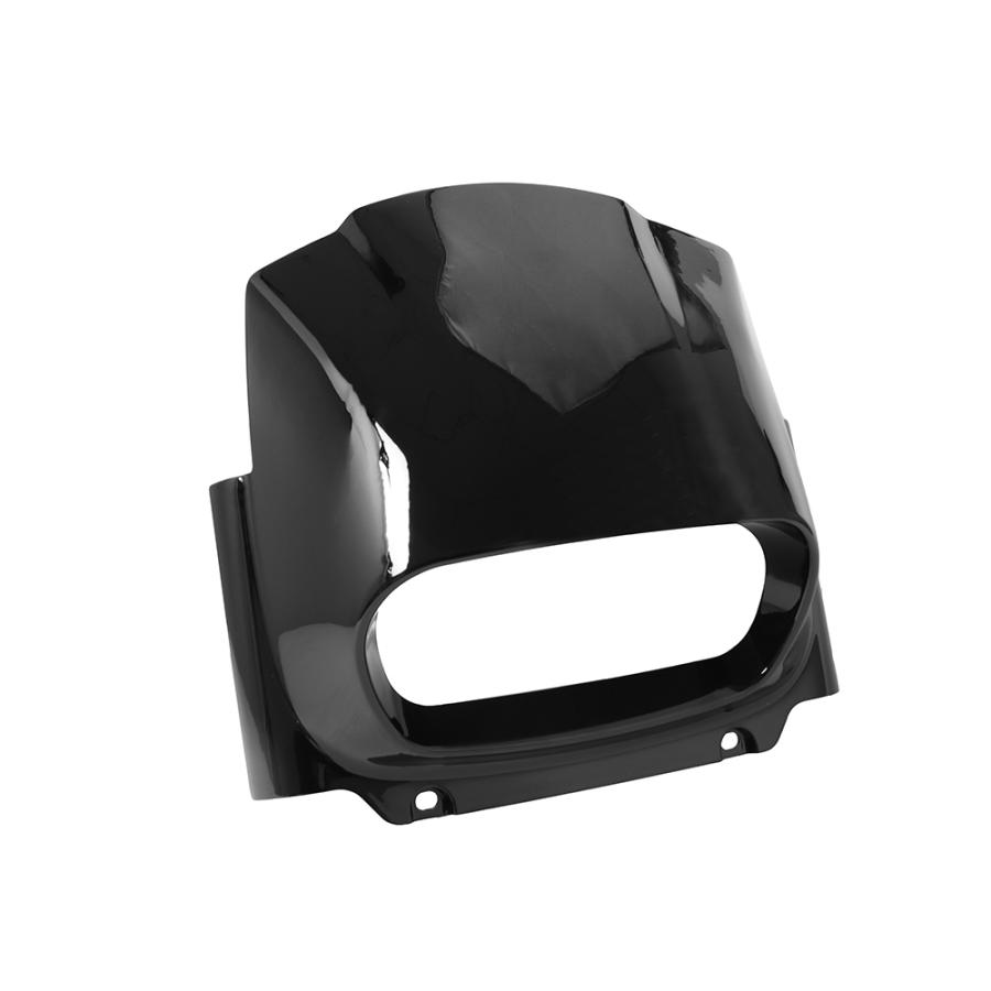【並行輸入品】 ハーレーm8 ソフテイル fxfb fxfbs 2018-2022 2021 カスタム オートバイ ヘッドライトカバー フロントカバー 黒_4