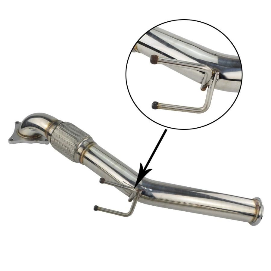 ダウンパイプゴルフ GTI 2.0 A3 FSI セアト レオン FR キュプラ