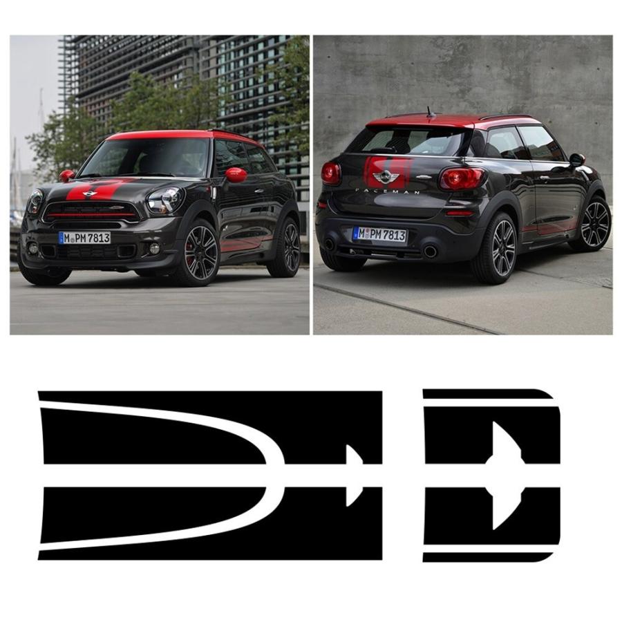 車ドア用ステッカー ユニバーサル FOR MINI Cooper S R55 R56 R60 F55