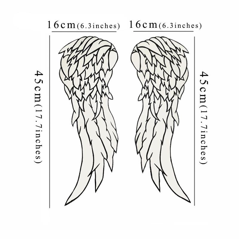 シグナル ウィング ダリル・ディクソン デザイン □ 刺繍 パッチ