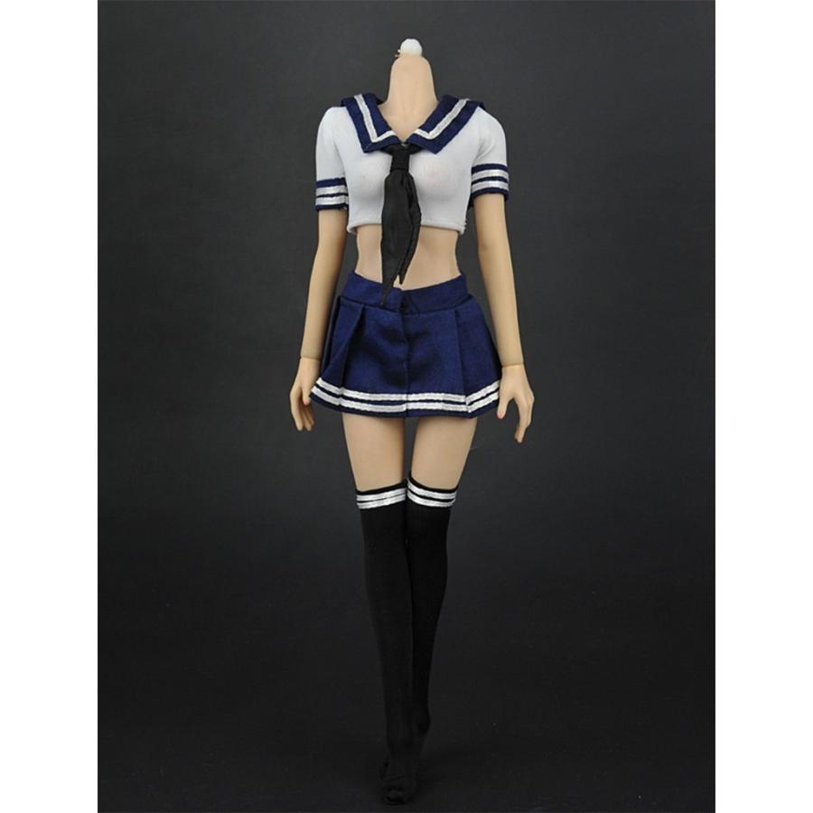 1/6 制服セーラー服セット スカート ストッキング 下着 セクシー 1/6 制服セーラー服セット スカート ストッキング 下着 セクシー