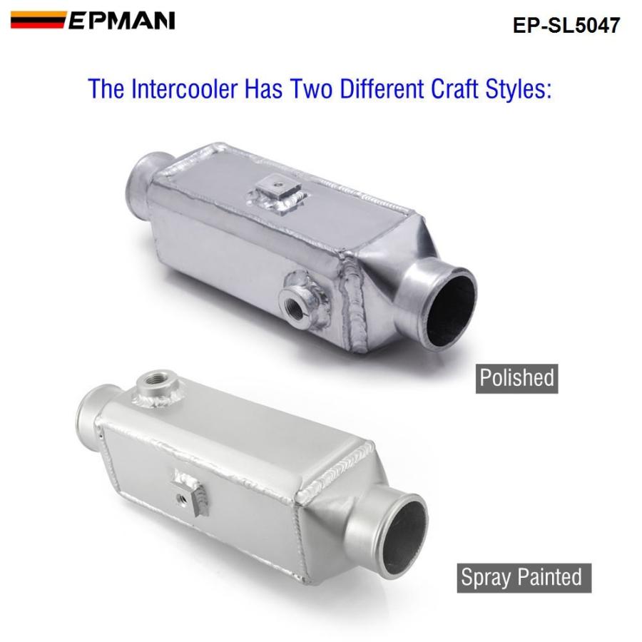 インターさま専用 汎用 水冷インタークーラー 差し込み径62mm EP-SL5047 : YKO