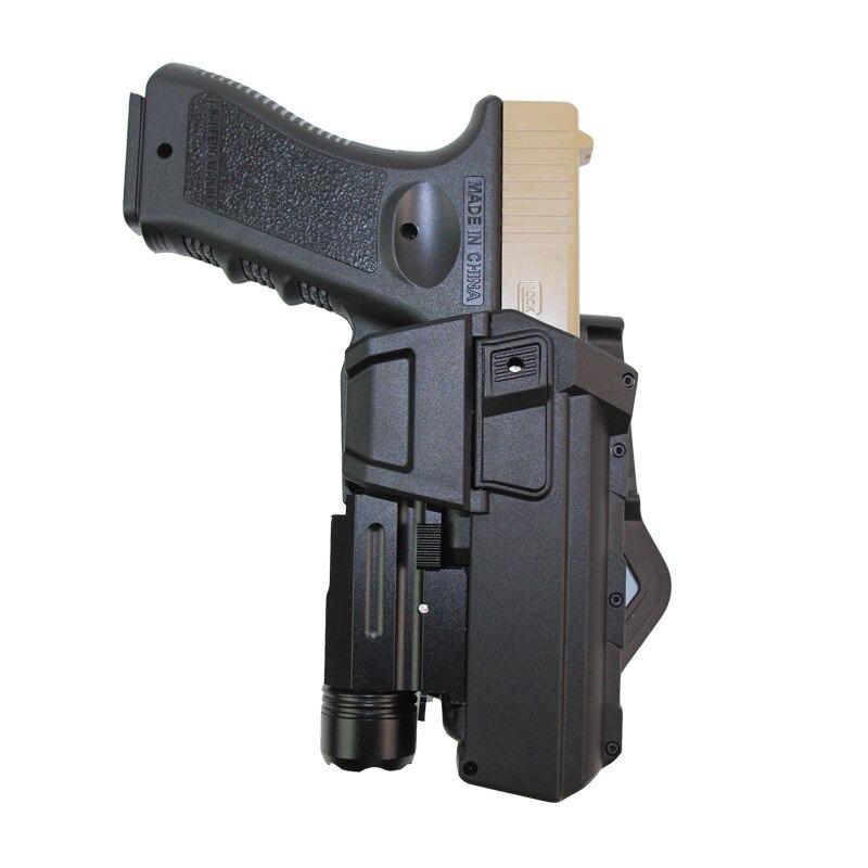 戦術的な可動銃ホルスターグロック 17 18 エアガンピストル 戦術的な可動銃ホルスターグロック 17 18 エアガンピストル