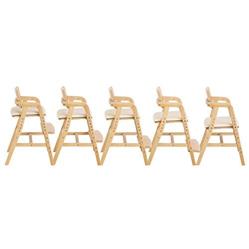 大和屋 キトコ キッズダインニングチェア ナチュラルフレーム アイボリー 3歳からのダイニングチェア アイボリー 3歳からのダイニングチェア