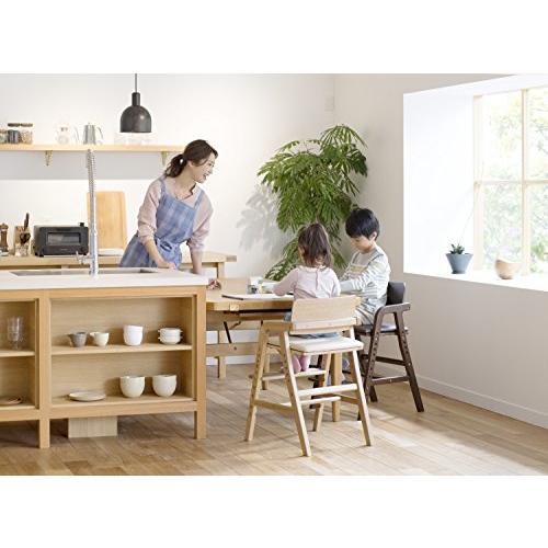 大和屋 キトコ キッズダインニングチェア ナチュラルフレーム アイボリー 3歳からのダイニングチェア アイボリー 3歳からのダイニングチェア