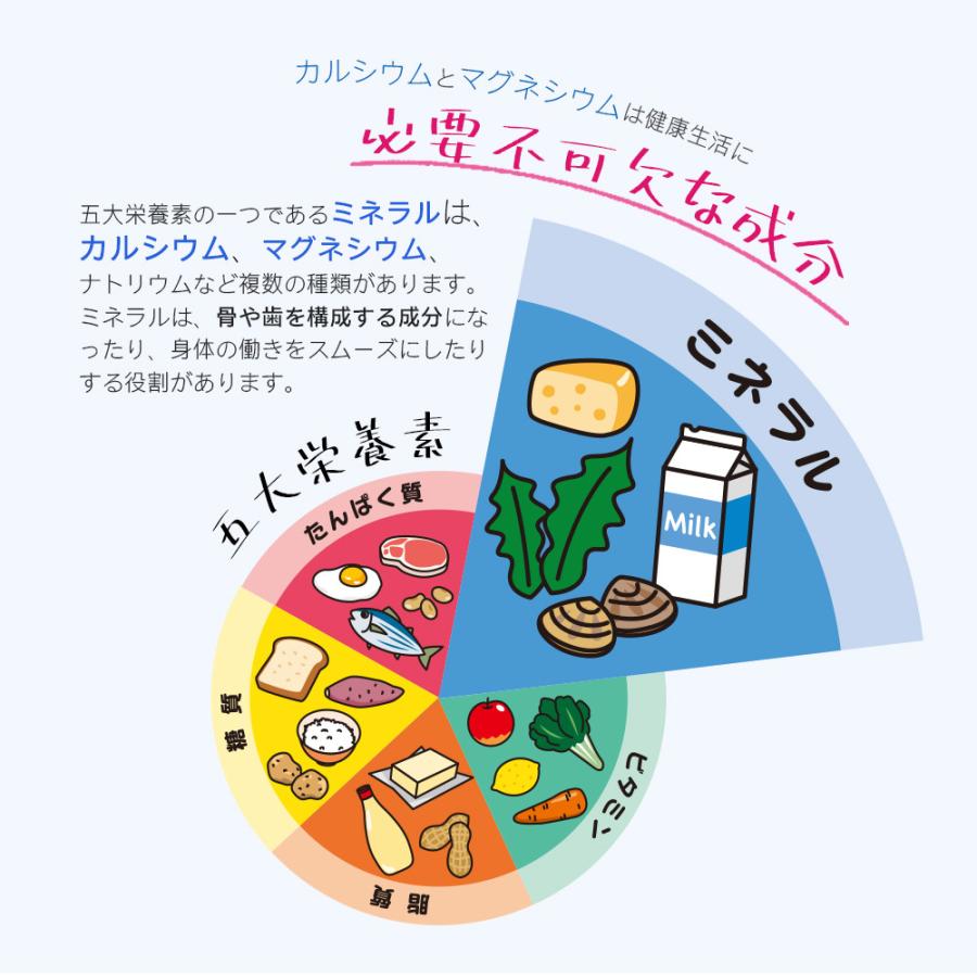 カルシウム&マグネシウム 360粒 1袋60日分 【小粒/子育/ビタミンD配合/噛んで食べる/いちご/子供/健康/サプリメント/国内製造】｜ykoplina｜04