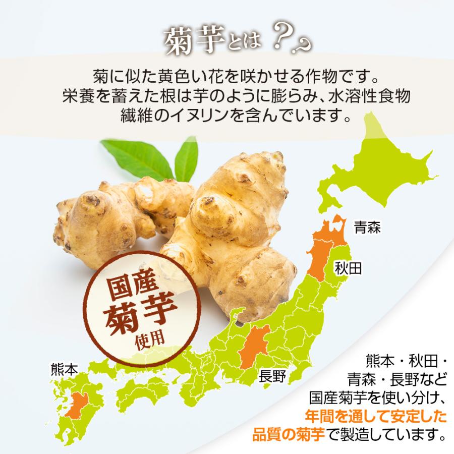 Koplina（コプリナ） 国産菊芋の粒 90粒 3袋90日分 (飲めるかめる