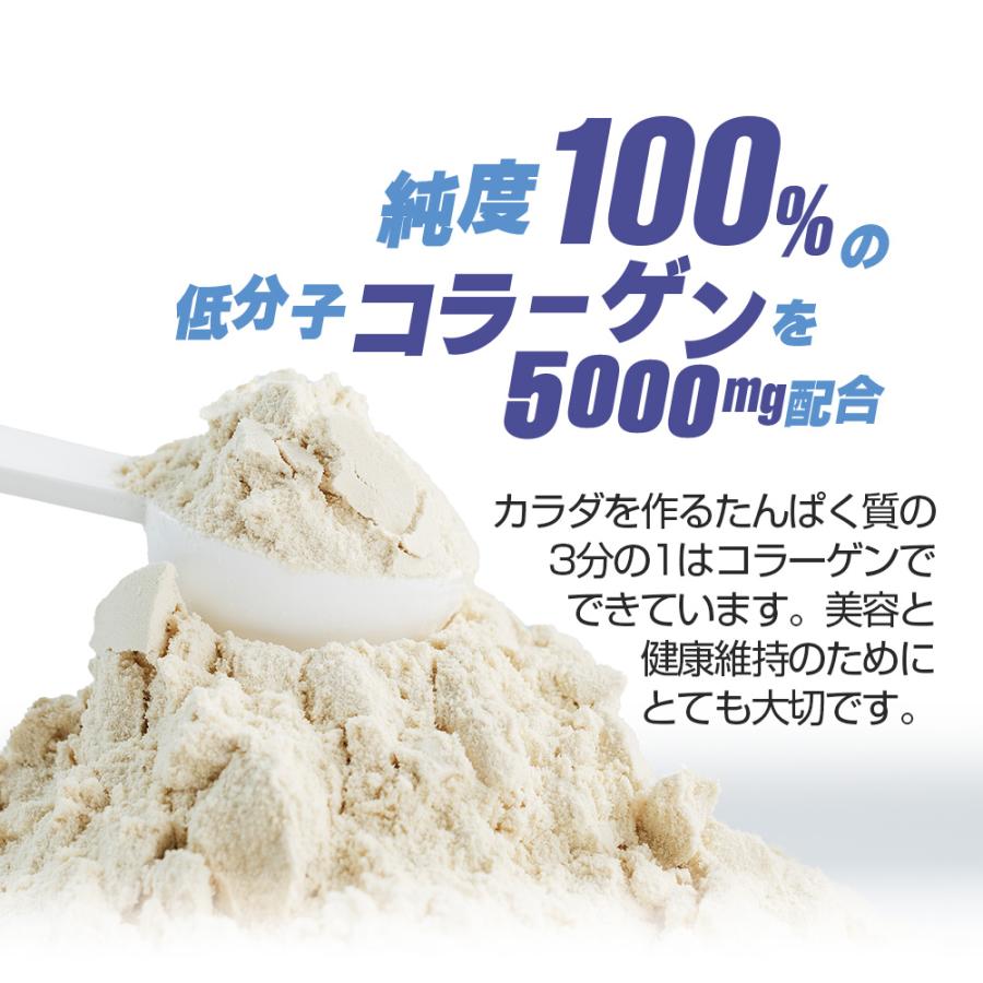 ＼28％OFF／高純度さらさらコラーゲン 120g【純度100％/牛由来低分子コラーゲン/匂い少ない/溶けやすい/脂質ゼロ/糖質ゼロ/無添加/無着色/プレーン/国内製造】 | Koplina | 04