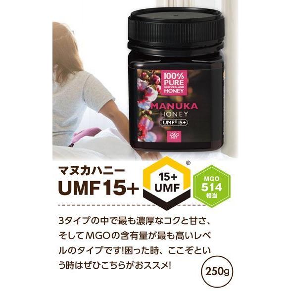 旧品処分SALE50%OFF／100% PURE NEWZEALAND HONEY マヌカハニー UMF15+