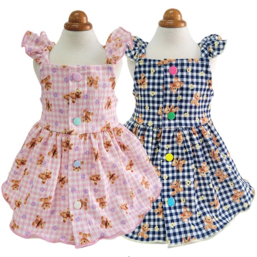 circus circus（サーカスサーカス） SALE50%OFF ギンガムベアワンピ M