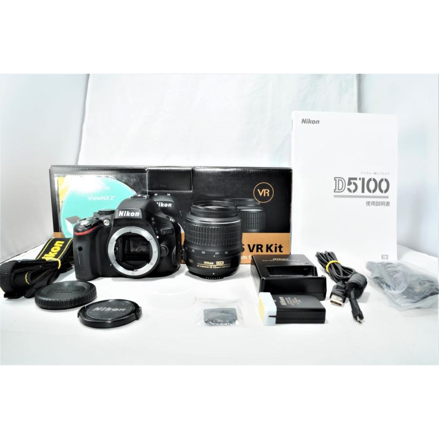 Nikon デジタル一眼レフカメラ D5100 18-55VR レンズキット :B004V4SPO4-12:Y K SHOP ヤフー店