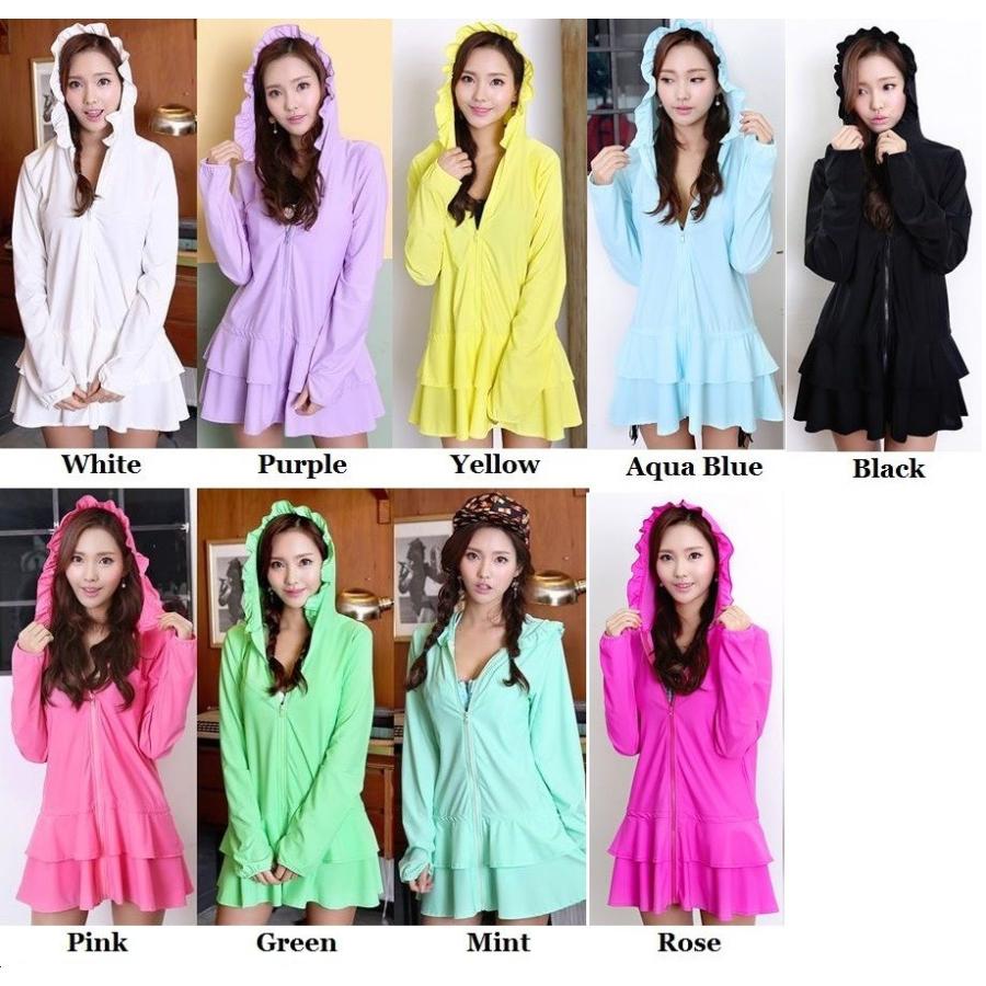 ラッシュガード レディース 長袖 ジップアップ ロングタイプ |  | 01