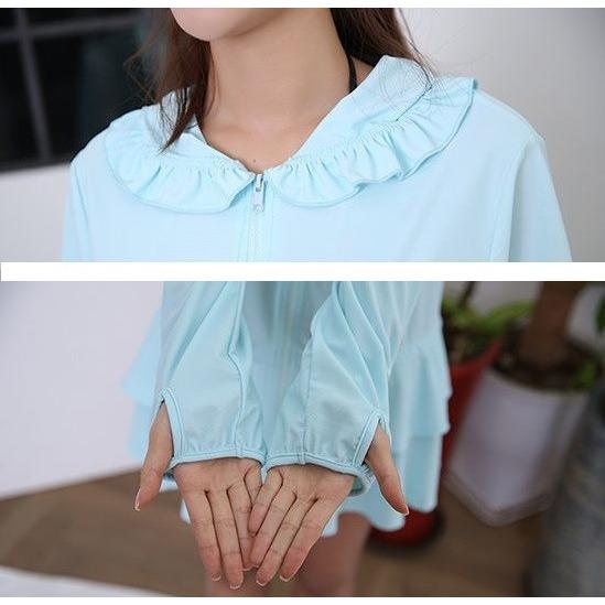 ラッシュガード レディース 長袖 ジップアップ ロングタイプ |  | 02