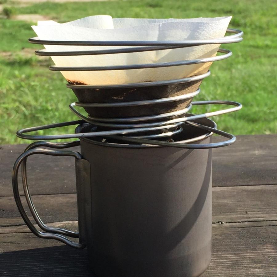 コーヒードリッパー 2杯 珈琲ドリップ アウトドア ソロキャンプ おしゃれ 持ち運び Ae 4 アウトドア Com 通販 Yahoo ショッピング