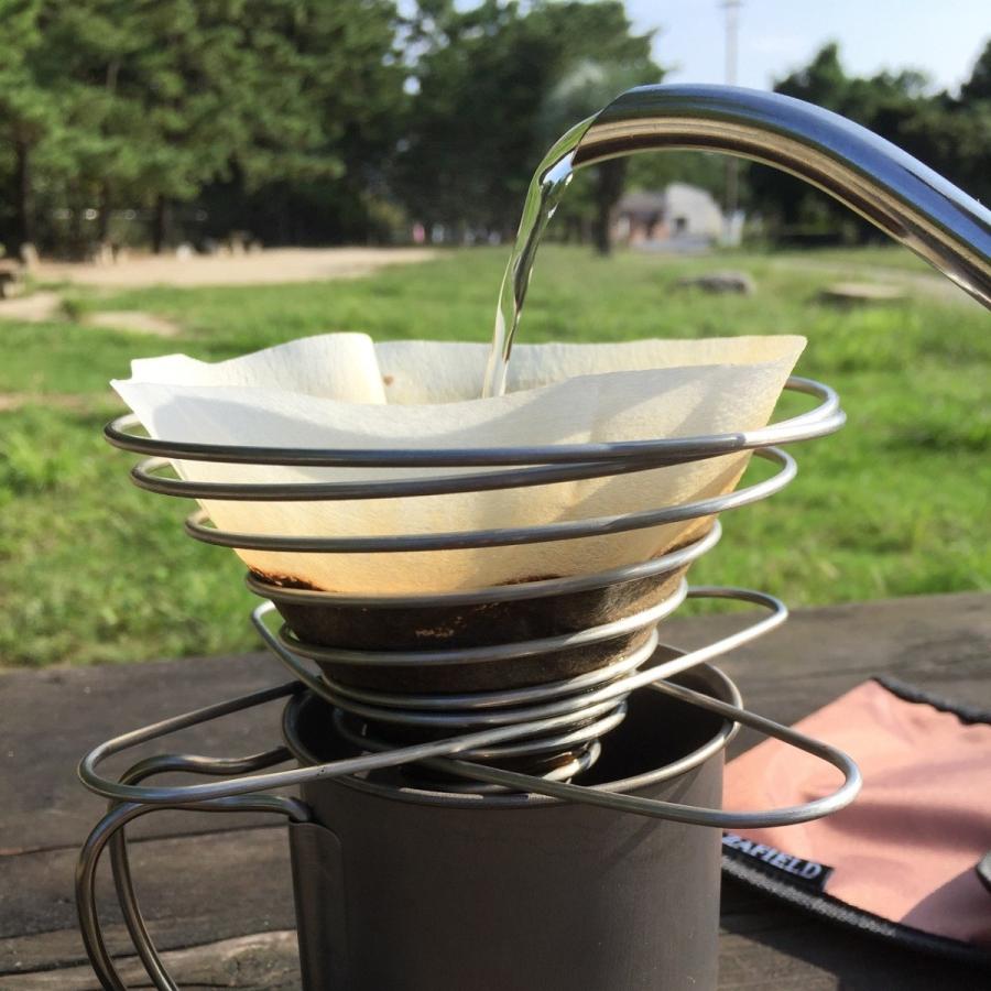 コーヒードリッパー 4杯 珈琲ドリップ アウトドア ソロキャンプ キャンプ おしゃれ 持ち運び |  | 08