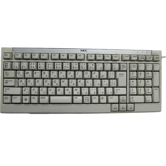 中古品)NEC ミニキーボード PS/2 PS2 日本語キーボード KB-0611 中古品)NEC ミニキーボード PS/2 PS2 日本語キーボード KB-0611