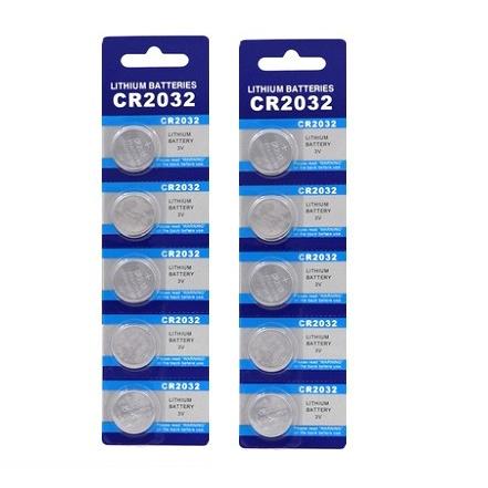 CR2032 リチウムボタン電池 2シートセット 5個入り×2シート 定形外郵便 人気の製品 国内発送 代引不可 送料別商品