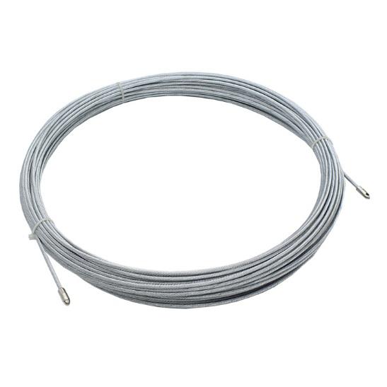 通線ワイヤー 15m シルバー 線径3mm CD管 PF管 LANケーブル 宅内 通線ワイヤー 15m シルバー 線径3mm CD管 PF管 LANケーブル 宅内