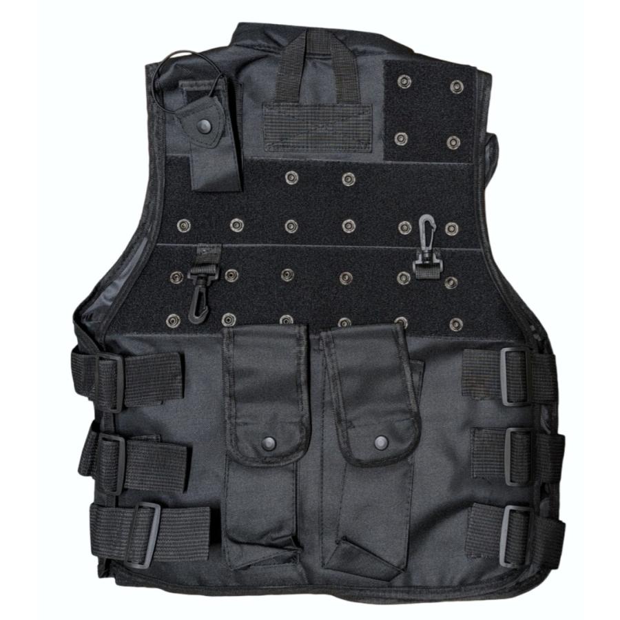 並行輸入品】タクティカルベスト 《Sサイズ》 ポーチ12個搭載 マガジン