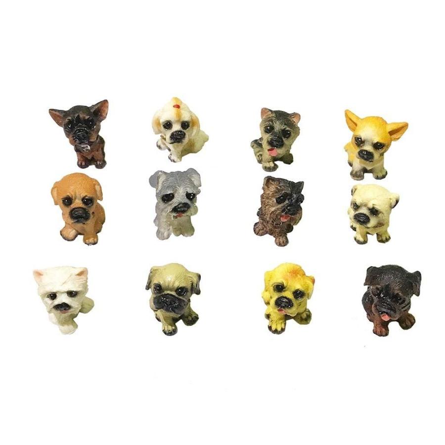 犬の置物 12個セット アニマル オブジェ インテリア フィギュア マスコット 送料別商品 Le Ciel 通販 Yahoo ショッピング