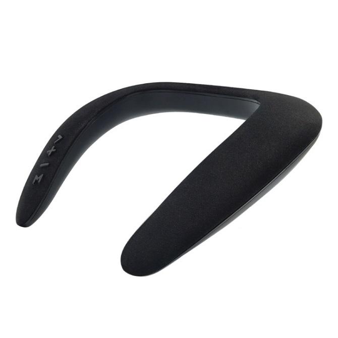 並行輸入品】Bluetooth ウェアラブルネックスピーカー 《ブラック