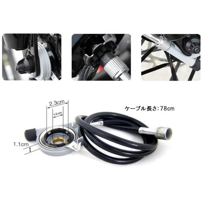 並行輸入品】自転車用 スピードメーター アナログ表示式 速度