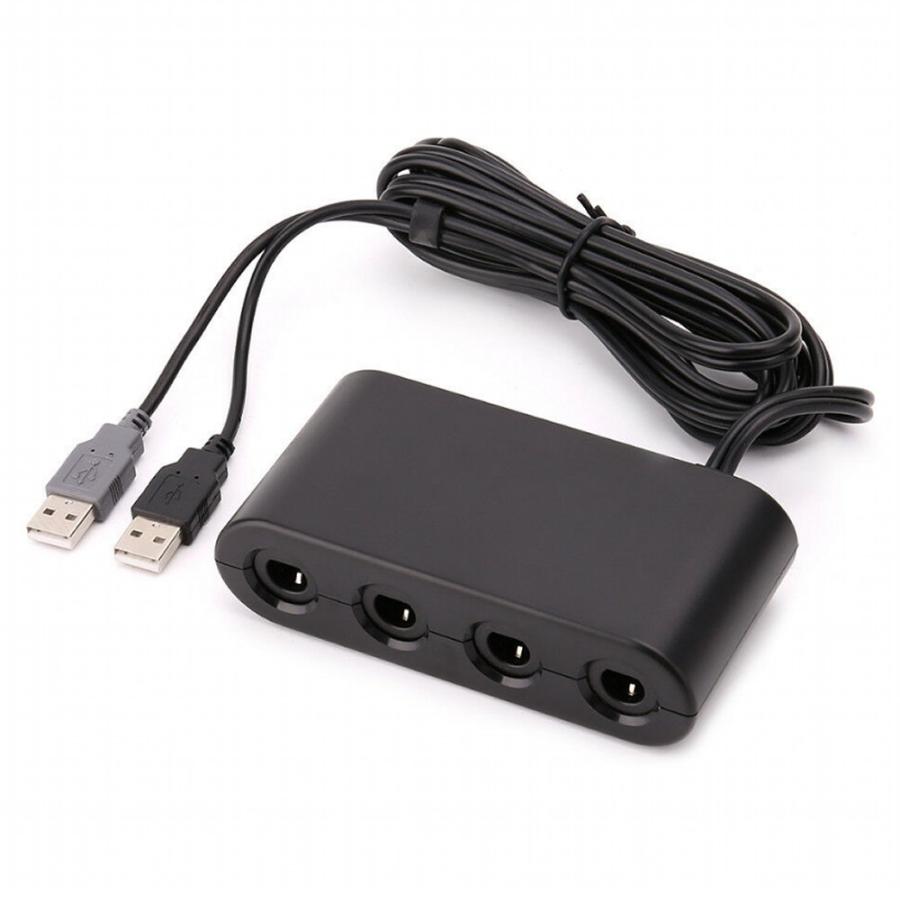 Le Cielゲームキューブ コントローラー用 接続タップ Switch Wiiu Pc スイッチ 定形外郵便 代引不可 送料別商品 ショップ