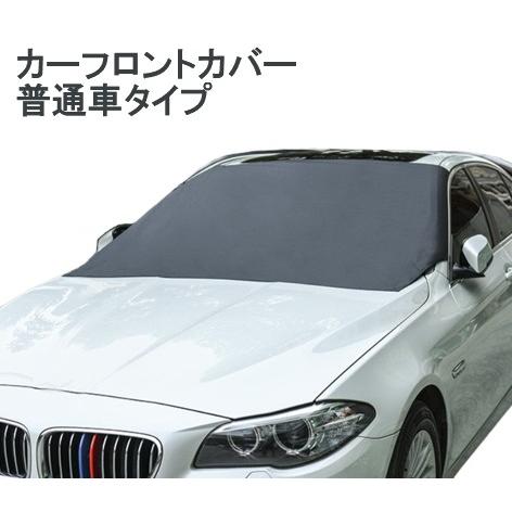 オールシーズン 凍結防止 カーフロントカバー 《普通車タイプ》 車用 