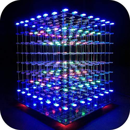 Icubesmart Diy Ledキューブ 3dライトキット8x8x8 操作便利 30種モード高耐久 クリスマス 居酒屋 バー 祭り飾り物 子供 お S 2109 Y Life Rise 通販 Yahoo ショッピング