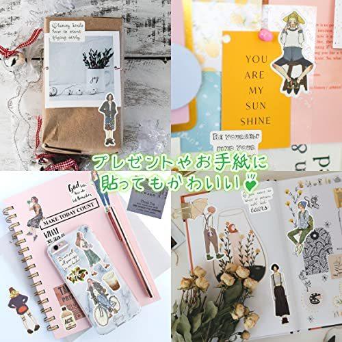 Neostylex フレークシール ミニシール ステッカー 女の子 英字 コラージュ 素材 手帳 シール アルファベット 異なるデザイン 大量 16 S Y Life Rise 通販 Yahoo ショッピング