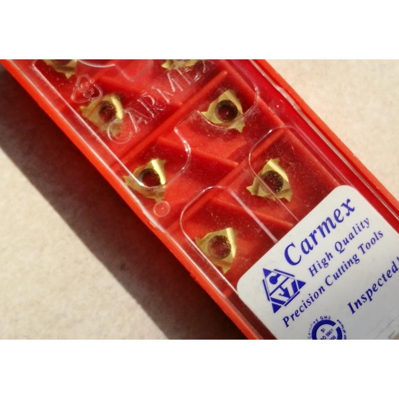 外径ネジ切りバイト用チップ 11ER A60 MXC / A55 カーメックス 10個 