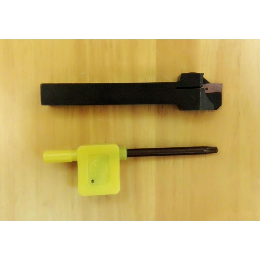 特殊 外径突切りバイト10mm 幅1.5mm 京セラGMMチップ付属 右勝手 左 