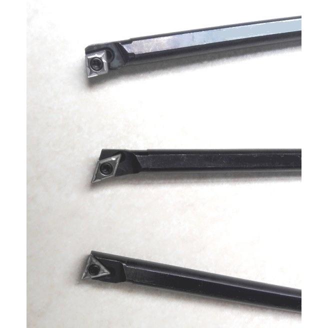 内径ボーリングバー8mm 3本セット 三菱チップ付属 : 秘密工具屋
