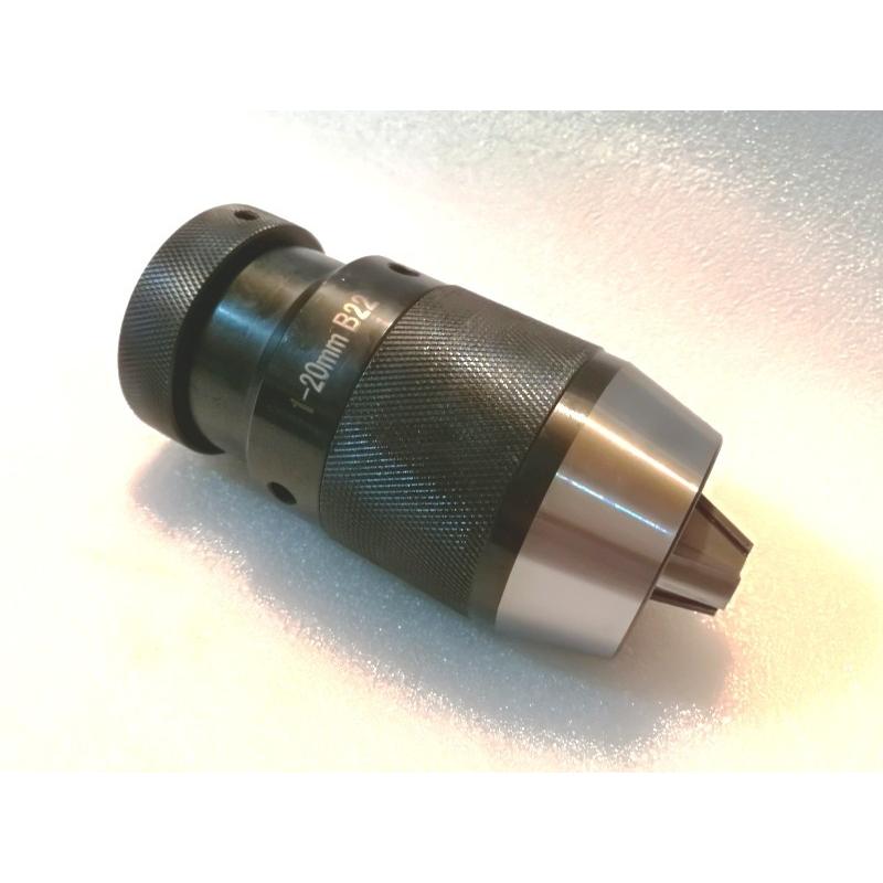 キーレスドリルチャックセット 1-20mm B22シャンク付 ヘビー