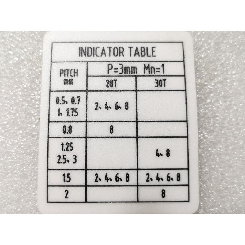 旋盤　スレッドダイヤルインジケ−タ　　DL−500VA用　ねじ切り |  | 04