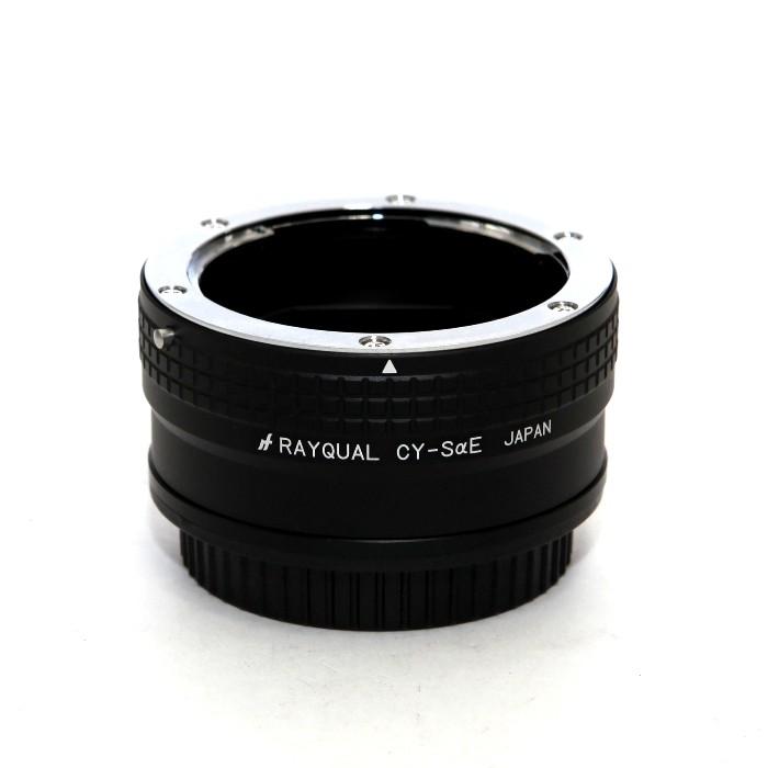 《新品アクセサリー》 RAYQUAL マウントアダプター ヤシカコンタックスレンズ/ソニーEボディ用