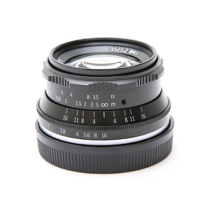 ホワイトブラウン 《美品》七工匠 7Artisans 35mm F1.2 （ソニーE用