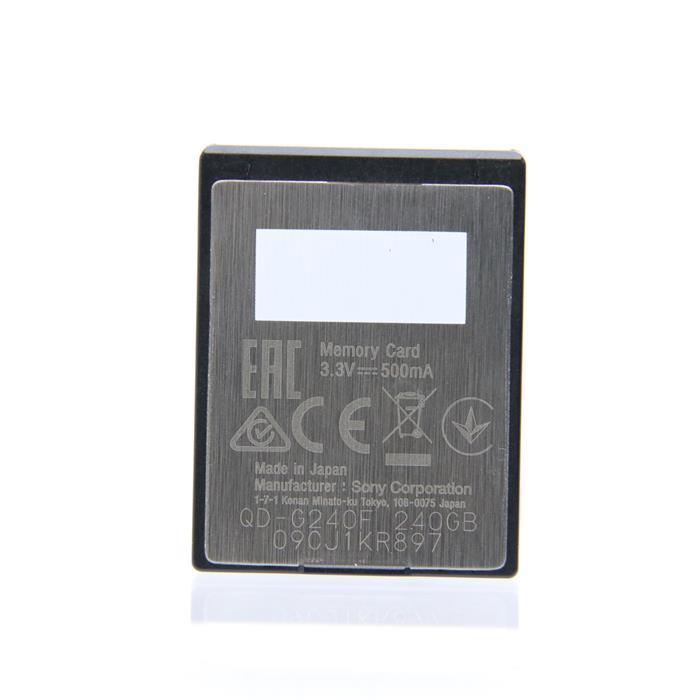 《良品》SONY XQDメモリーカード Gシリーズ 240GB QD-G240F|ymapcamera|02