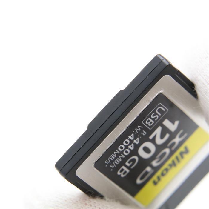 国内正規品】 Nikon XQDメモリーカード ブラック 120GB MC-XQ120G
