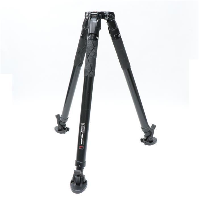 Manfrotto 635 FAST シングルビデオ三脚 カーボン 良品》Manfrotto 635 FAST シングルビデオ三脚 カーボン MVTSNGFC