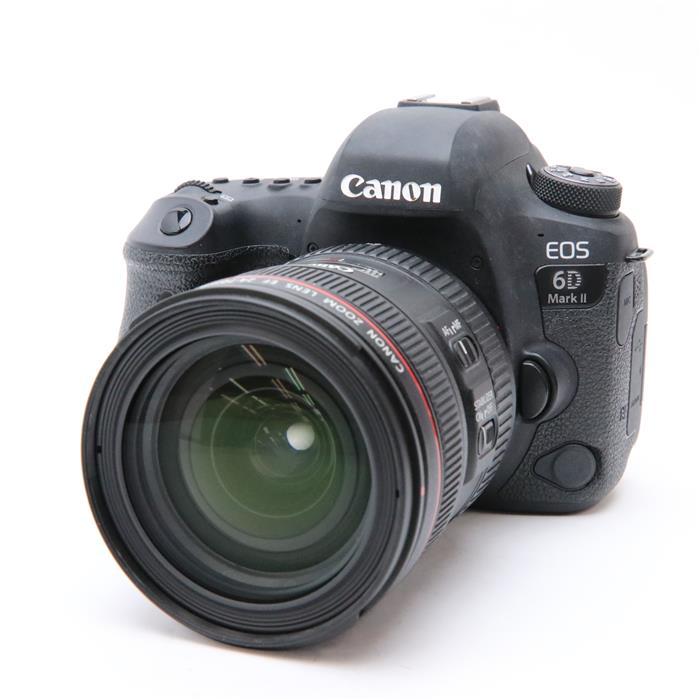 並品》Canon EOS 6D Mark II EF24-70 F4L IS USM レンズキット 【公式 