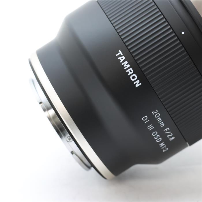《良品》TAMRON 20mm F2.8 Di III OSD M1:2/Model F050SF（ソニーE用/フルサイズ対応）｜ymapcamera｜03