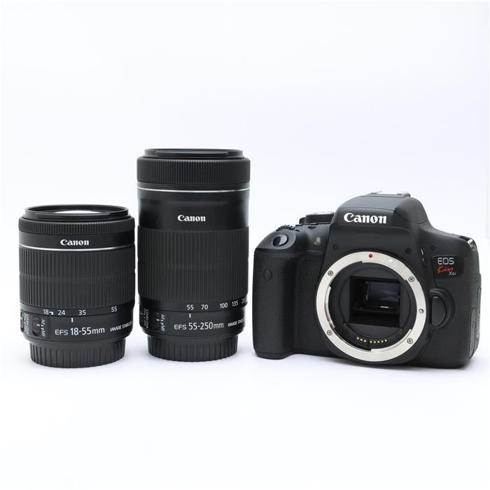 キヤノン 《良品》Canon EOS Kiss X8i ダブルズームキット : カメラ  