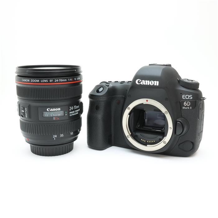 良品》Canon EOS 6D Mark II EF24-70 F4L IS USM レンズキット 