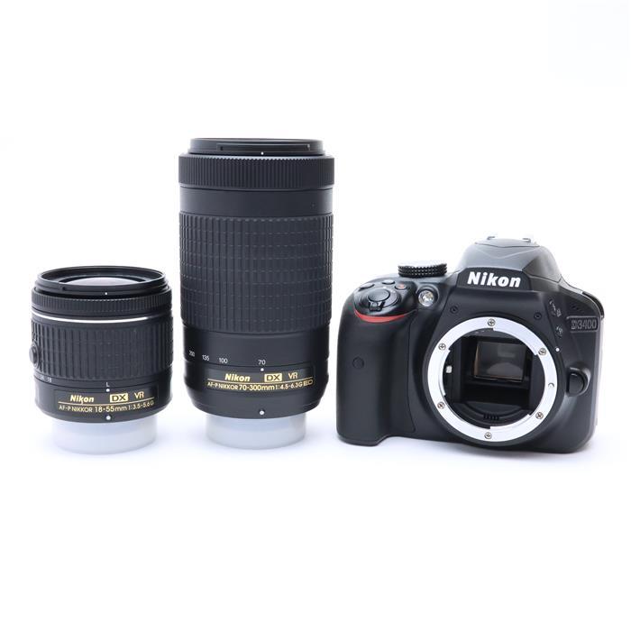 【美品】 ニコン Nikon D3400 ダブルズームセット一眼レフカメラ ニコン（Nikon） 《良品》Nikon D3400 ダブルズームキット : カメラ
