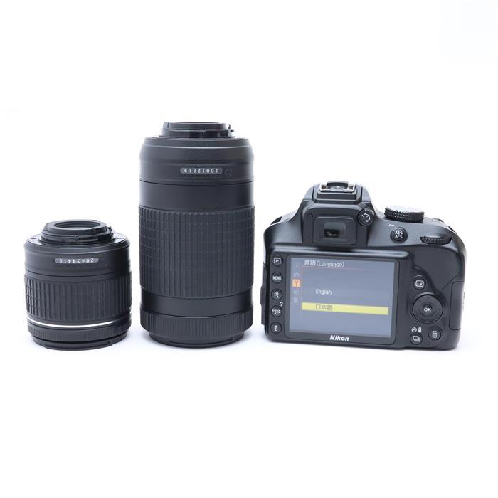 ニコン（Nikon） 《良品》Nikon D3400 ダブルズームキット : カメラ