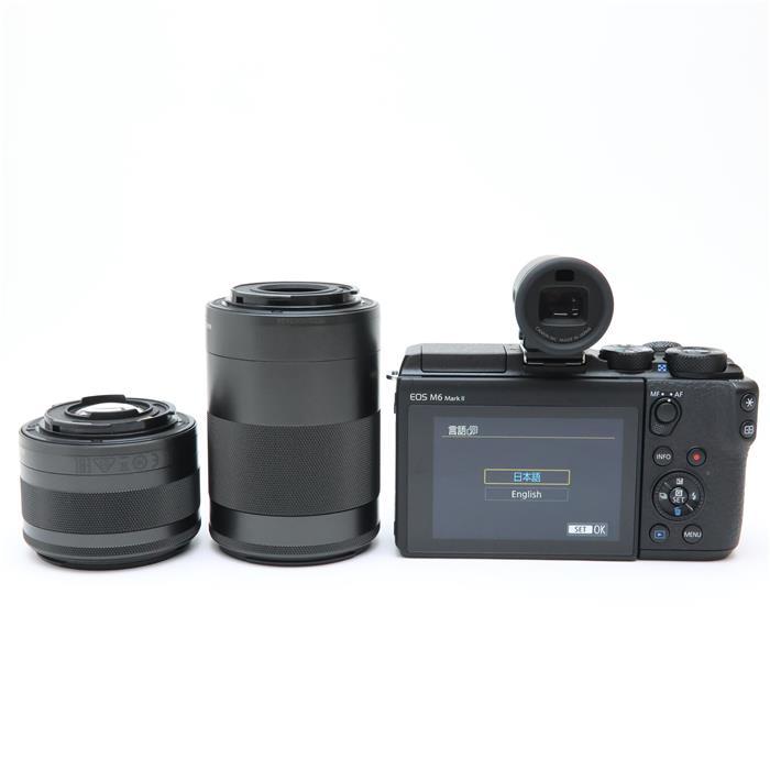 美品》Canon EOS M6 Mark II ダブルズームEVFキット : 3717019345172 